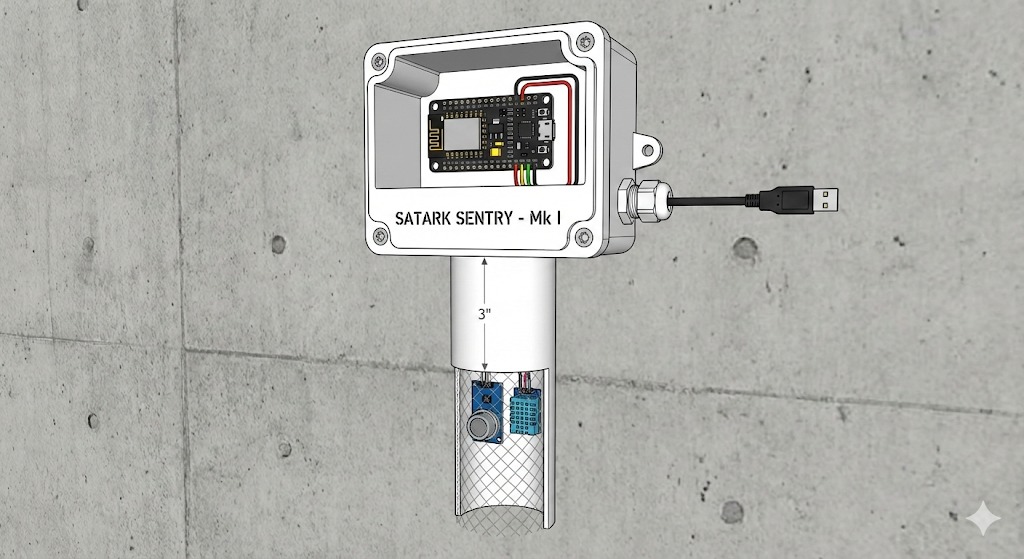 SATARK SENTRY Mk I IoT node